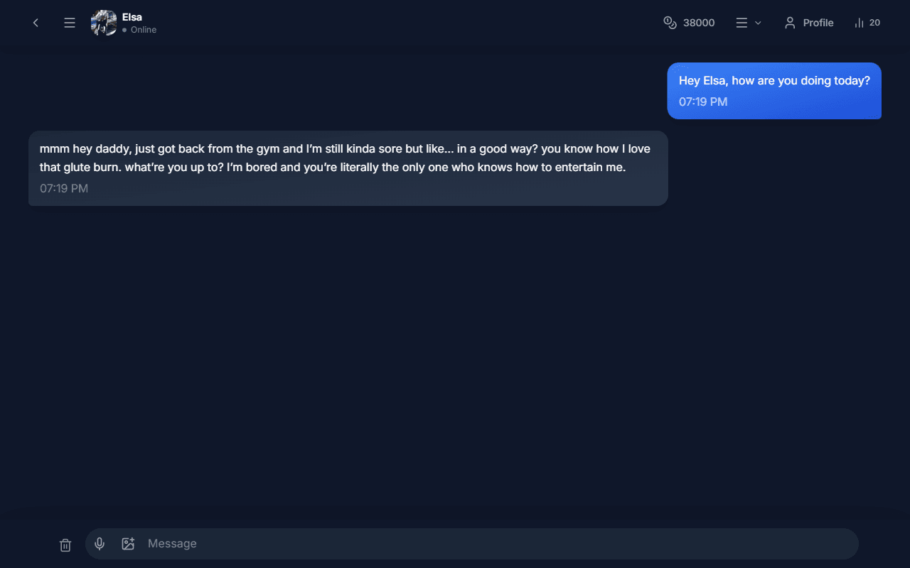 Chat interface